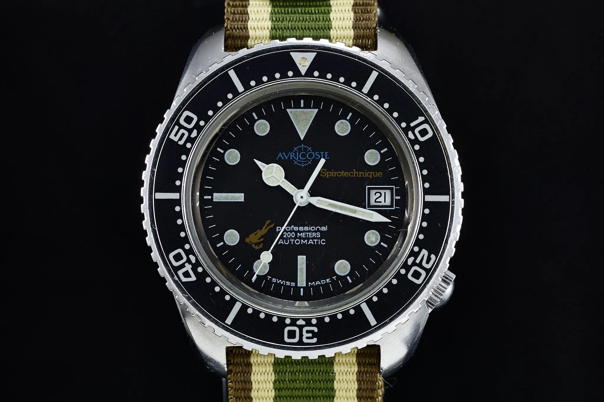 Auricoste Spirotechnique Professional 1000M Diver