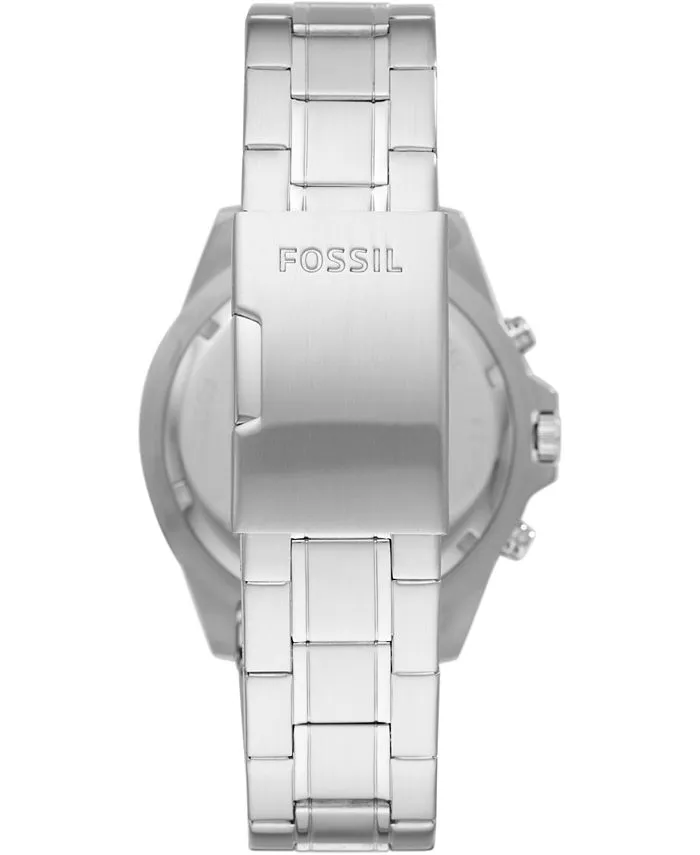 Fossil FS5623 Chronograph Garrett Stainless Steel Bracelet Men Watches Lexor Miami