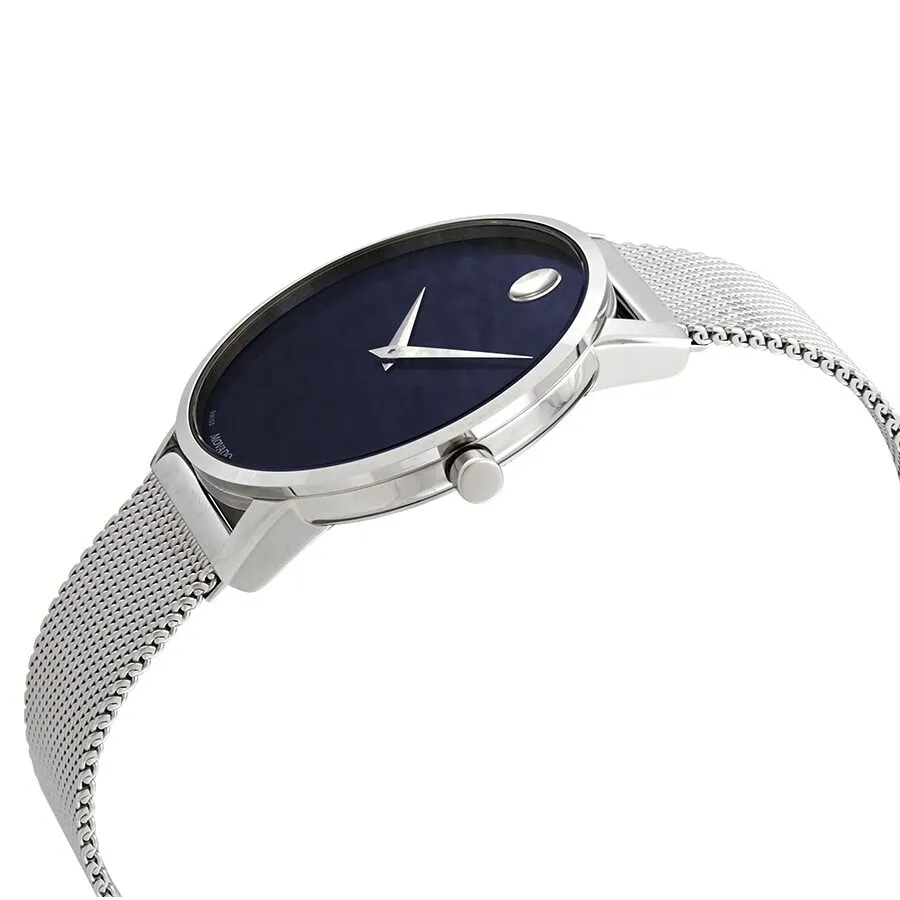Movado Museum Classic Quartz Blue Dial Men's Watch 0607349